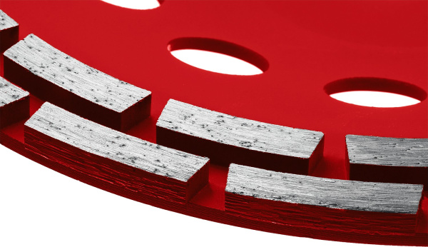 Двухрядная алмазная чашка d 230 мм, Мастер ЗУБР