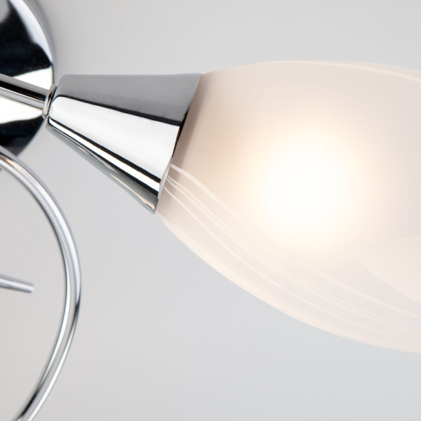 Люстра с плафонами 3*E27 60Вт хром IP20 Virginia (30100/3 хром) Eurosvet Люстра с плафонами 3*E27 60Вт хром IP20 Virginia (30100/3 хром) Eurosvet