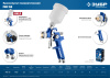 Краскопульт пневматический Профессионал PRO 150 HVLP c верхним бачком, 0.8мм ЗУБР