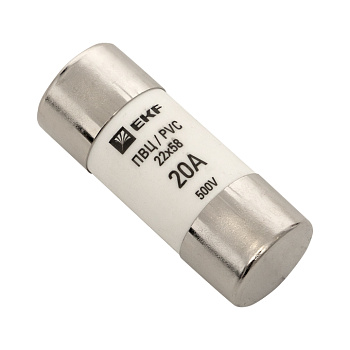 Плавкая вставка цилиндрическая ПВЦ (22х58) 20А PROxima EKF