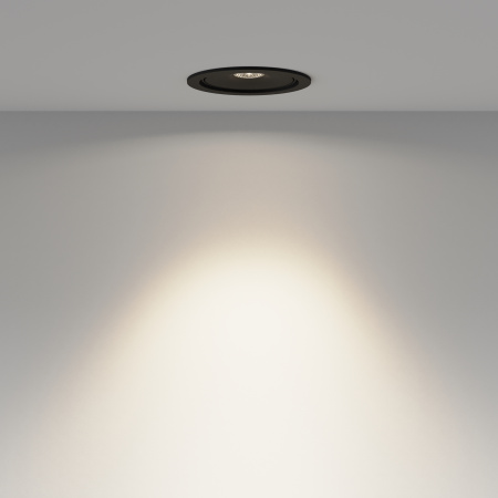 Встраиваемый светильник LED 9Вт Черный IP20 Downlight DL060-9W3-4-6K-B Technical Maytoni