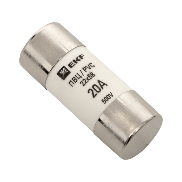 Плавкая вставка цилиндрическая ПВЦ (22х58) 20А PROxima EKF