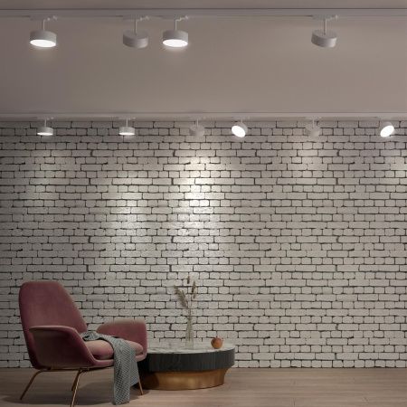 Трехфазный трековый св/д св-к IP20 LED 24W 4000K 2100Лм 100-265V белый PROMETA NOVOTECH