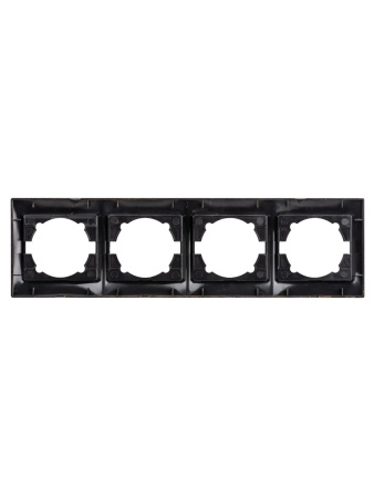 Рамка 4-х постовая горизонтальная старинная бронза "Лама" TDM