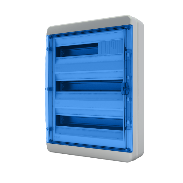 Щит навесной ЩРН-П 54 мод. синяя крышка IP65 BNS 65-54-1 Tekfor