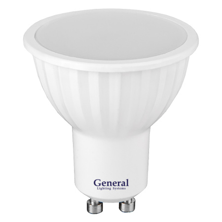 Лампа светодиодная GLDEN-MR16-B-7-230-GU10-4000 General