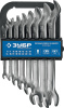 Набор рожковых гаечных ключей 8 шт, 6 - 24 мм, (B) ЗУБР