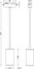 Светильник трековый 1*GU10 50Вт Белый IP20 Track lamps TR010-1-GU10-W Technical