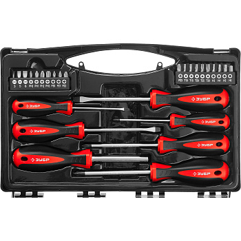 Универсал-27 набор отверток с насадками 27 шт ЗУБР
