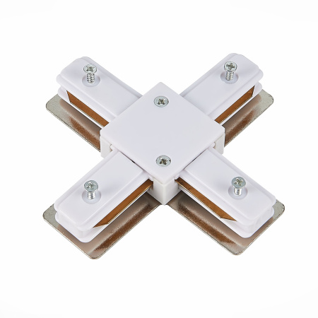 Коннектор X-образный Белый ST002.549.00 ST LUCE