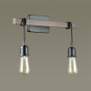 Бра E27 2*60W 220V KLAUS черный LUMION