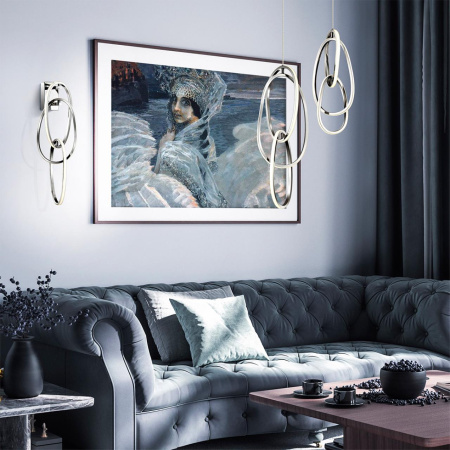 Подвес LED 32W 4000K 4891/32L SPACE хром/акрил ODEON LIGHT