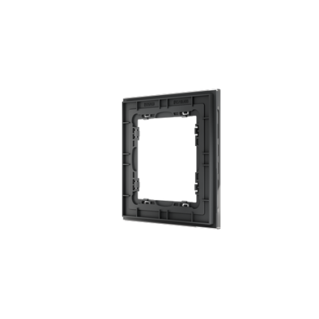 Рамка стеклянная Voltum S70 на 1 пост, (графит, стекло)