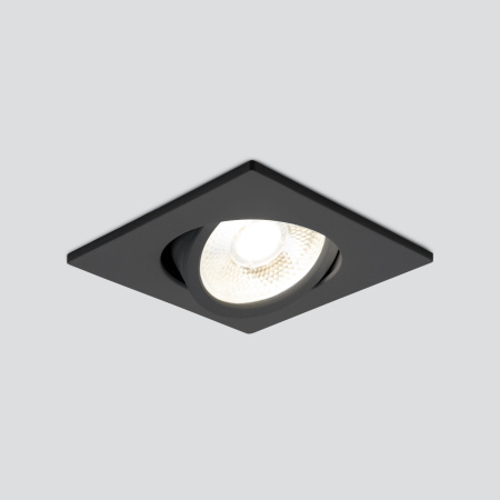 Встраиваемый точечный светильник 5Вт 4200К черный IP20 (a056033) Elektrostandard