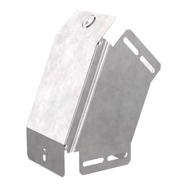 Угол вертикальный внешний 45 градусов с крышкой Стандарт 150х50 Промрукав