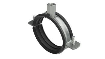 Хомут для средних нагрузок с изоляцией с гайкой М8/М10 для труб d 6" DKC