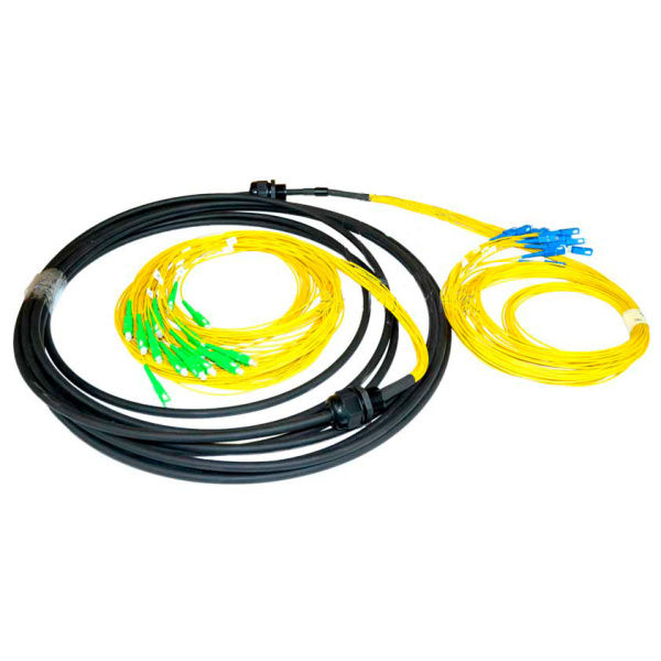 Сборка кабельная NTSS 4pc, FC/UPC-FC/UPC 50/125мкм ОМ3, длина 40м, вывод 0.4м, буфер 3мм