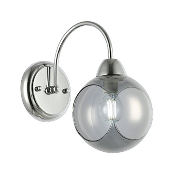 Бра Хром/Дымчатый E14 1*40Вт SLE102101-01 EVOLUCE