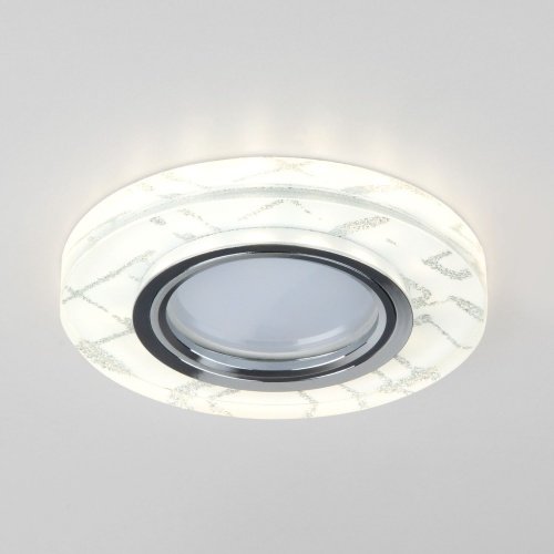 Точечный светильник светодиодный 1*G5.3 белый, серебряный IP20 (a031515) Elektrostandard фото 2
