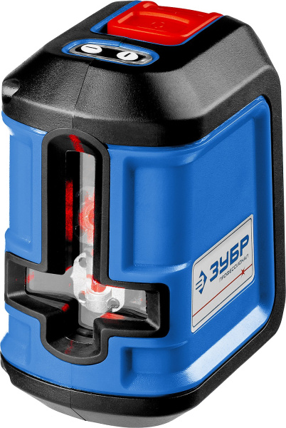 КРЕСТ 15 нивелир лазерный, суперкомпакт, 15м, точн. +/- 0,3мм ЗУБР