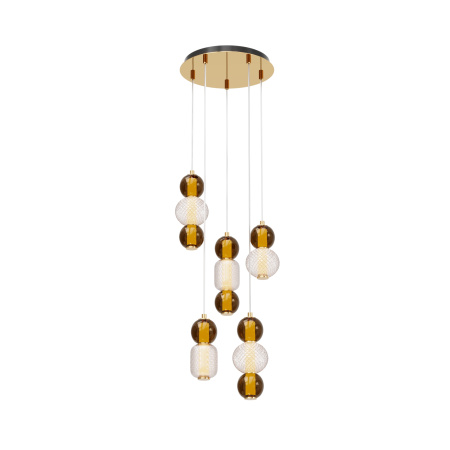 Подвесной светильник LED 80Вт Золото IP20 Drop MOD273PL-L80G3K Maytoni
