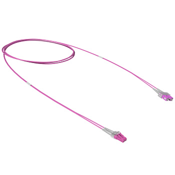 Оптический коммутационный шнур переходной Duplex SC-UPC/LC-UPC, 50/125 OM4, 3 м DKC