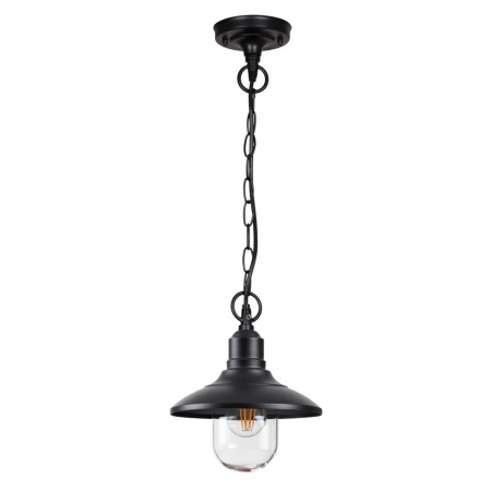 Ландшафтный подвес E27 1*60W IP44 CAMPA черный/стекло ODEON LIGHT