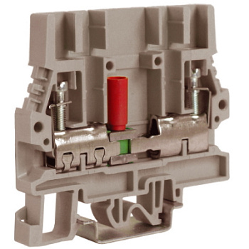 SCB.6GR, тестовый с разъединителем серый 6 кв.мм DKC