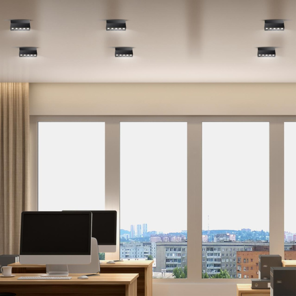 Св-к накл.IP33 LED 4000К 13W 110-265V EOS черный NOVOTECH