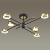 Потолочный св-к IP20 LED 55W 2615Лм DENZEL металл/черный с бронзой B ODEON LIGHT