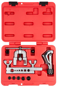 Набор "Мастер" УНИВЕРСАЛ для резки, развальцовки и расширения под пайку труб с толщиной стенки до 1мм, в боксе ЗУБР