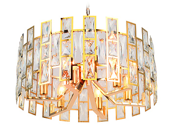 Подвесная люстра TR5061/6 GD/CL золото/прозрачный E14/6 max 40W D500*938 Ambrella Light