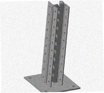 Стойка напольная (потолочная) сдвоенная СНПС720х4 УТ1,5,горячее цинкование, S4,0