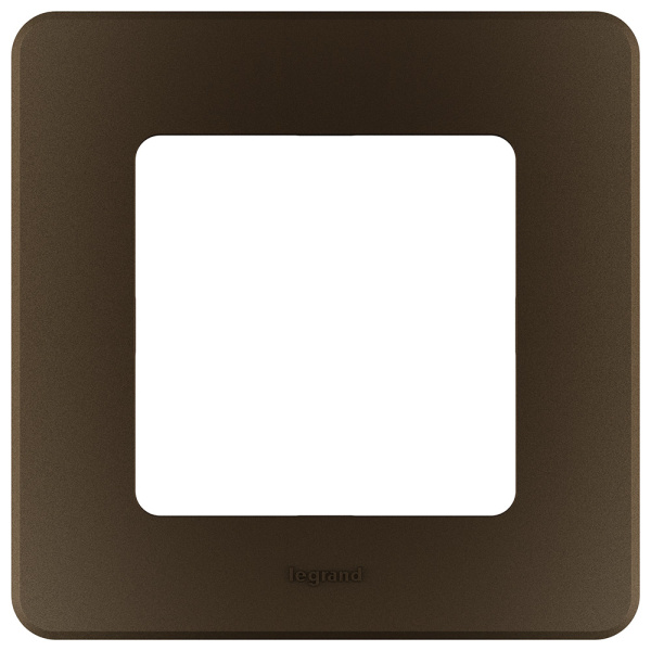Рамка универсальная на 1 пост бронза Legrand Inspiria