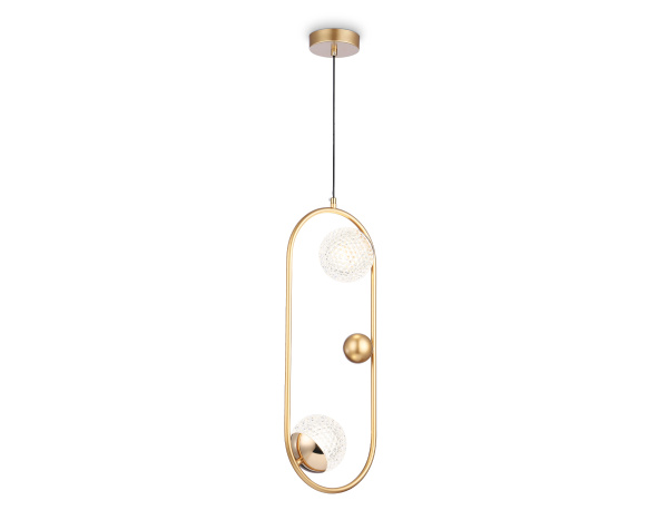 Светильник подвесной TR5431/2 GD золото G9/2 max 40W 220*110*1000 Ambrella Light Светильник подвесной TR5431/2 GD золото G9/2 max 40W 220*110*1000 Ambrella Light
