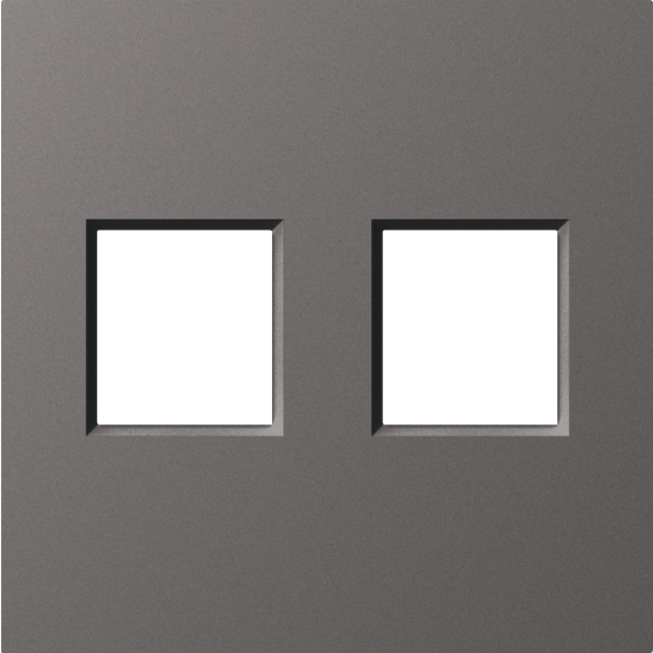 Donel A07 матовый титан накладка 2-я для розеток RJ45,TV,SAT, серия DB