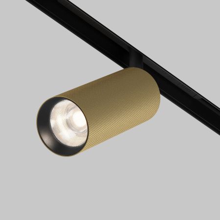 Трековый светильник LED 12Вт Черный и Матовое золото IP20 Magnetic track system Exility TR097-2-12W4K-M-BMG Technical Maytoni