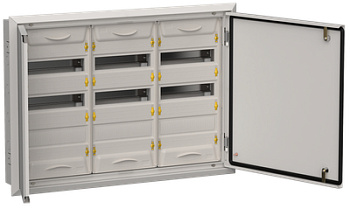 TITAN 5 Корпус мет. ЩРв-108 (3х36) 630х885х130 IP31 сер IEK