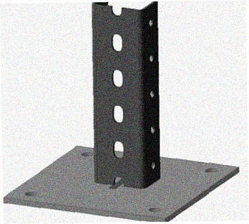 Стойка напольная (потолочная) СНП200 УХЛ1,горячее цинкование, S2,5