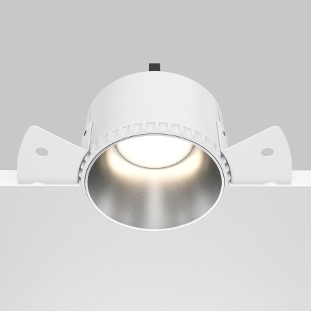 Встраиваемый светильник 1*GU10 20Вт Матовое Серебро IP20 Downlight DL051-01-GU10-RD-WS Technical Maytoni