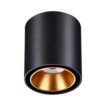 Св-к накл.IP20 LED 10W 220V RECTE черный/золото NOVOTECH
