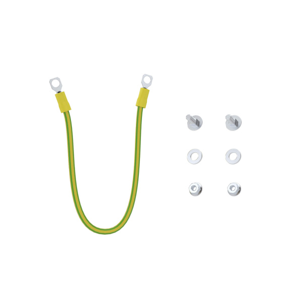 Перемычка медная сеч. 6 мм2, с наконечниками под винт М6, в комплекте с метизами HDZ, L 500 мм DKC