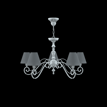 Люстра 5*E14 40Вт Серый IP20 Classic 18 E3-05-G-LMP-O-22 Maytoni