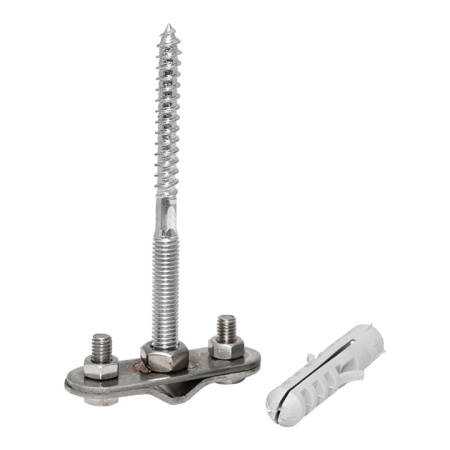 Держатель фасадный L=120мм Ni PROxima EKF