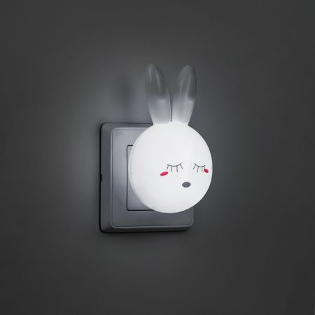 Светильник ночник Feron FN1168 0.5W 220V, белый