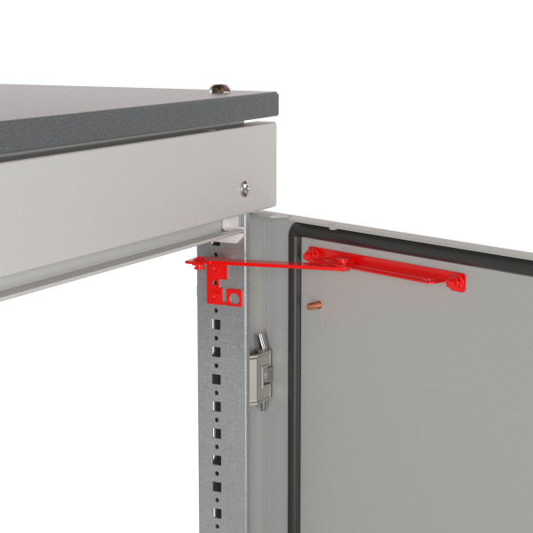 Ограничитель угла открытия секционной внешней двери, 90 градусов DKC