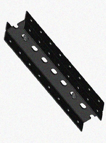 Стойка сдвоенная ССД 2520 УТ1,5, оцинкованный лист, S2,0