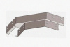 Лоток угловой глухой КГГ 200х150-90 УТ1,5 поворот на 90, горячее цинкование, S1,5