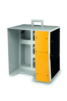 MBOX3 Корпус на 39 модулей и 5 постов с основанием 136х125 мм. DKC