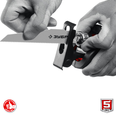 18В, 1 АКБ (4Ач), в коробке, пила сабельная. СПЛ-185-41 ЗУБР